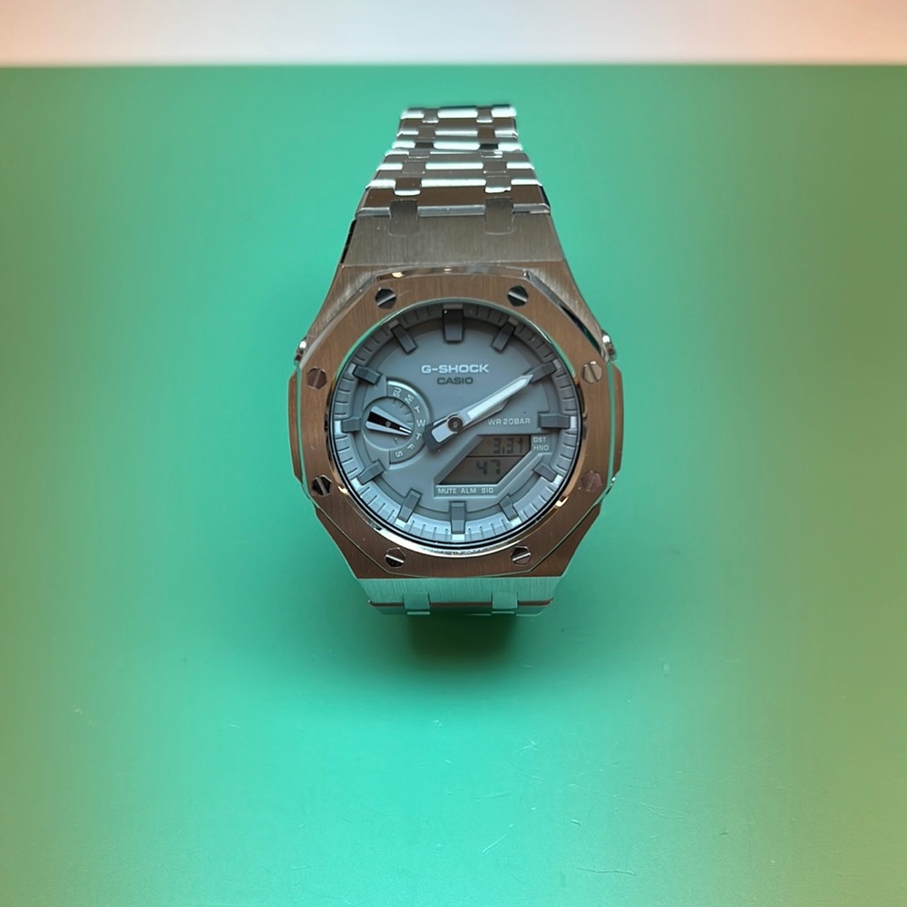 Casio “CasiOak” Gray Quartz Watch